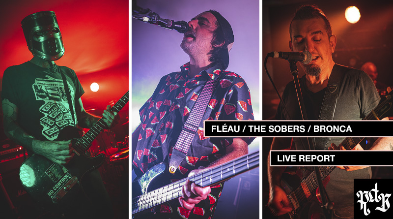 Soirée Punk/Rock avec Fléau, The Sobers et Bronca