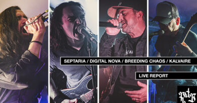 Septaria, Digital Nova, Breeding Chaos et Kalvaire à l'Humus de la Fare-les-oliviers le 18 janvier 2025