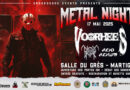 Metal Nights : concert avec Voorhees, Azyd Azylum et Nox Irae, le 17 mai 2025