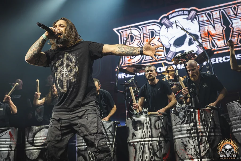 Renato Di Folco et les Tambours du Bronx au 6MIC d'Aix, le 7 février 2025 - © Under a Metal sun