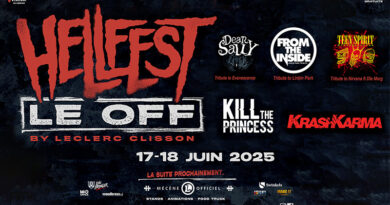 Hellfest le off 2025 : suite des annonces des groupes et Tributes - Under a Metal Sun